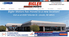 Desktop Screenshot of biglermotors.net