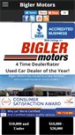 Mobile Screenshot of biglermotors.net